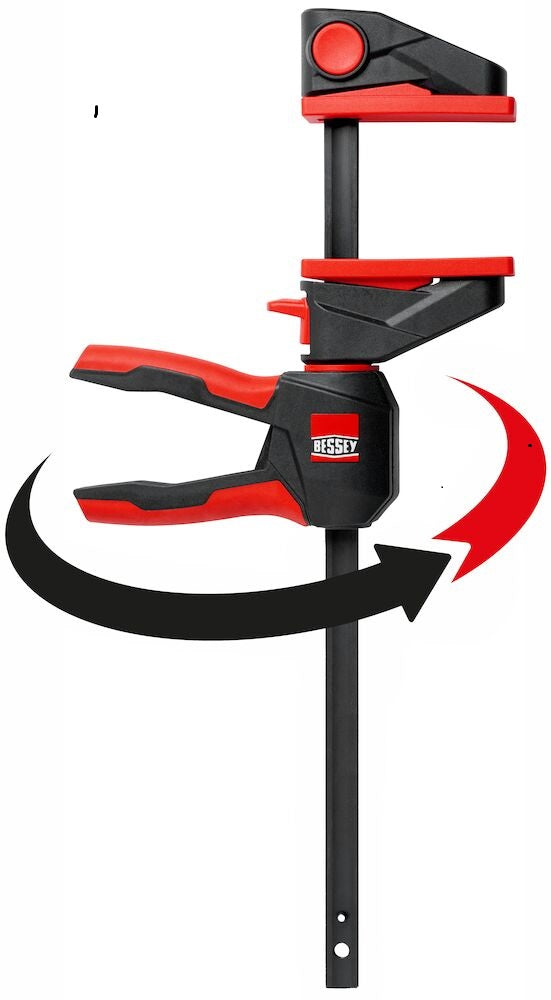 BESSEY Einhandzwinge mit drehbarem Griff EZ360-60 600/80 BESSEY Einhandzwinge mit drehbarem Griff EZ360-60 600/80